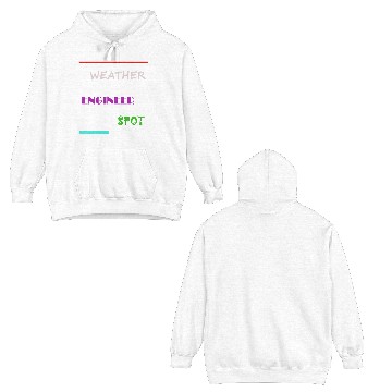 Discover Weather Engineer Spot Double Sided Hoodies