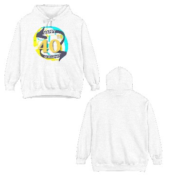 Discover ANNIVERSARY 40 Double Sided Hoodies