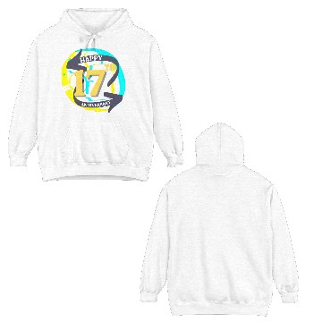 Discover ANNIVERSARY 17 Double Sided Hoodies