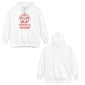 Discover Protected By Witchcraft Double Sided Hoodies