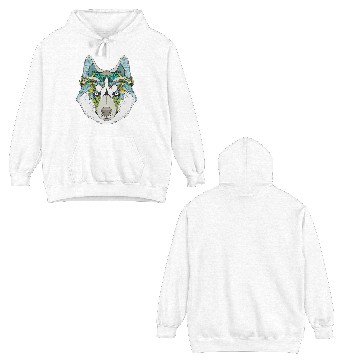 Discover the wolf Double Sided Hoodies