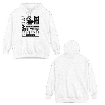 Discover national coffee day 3Z Double Sided Hoodies