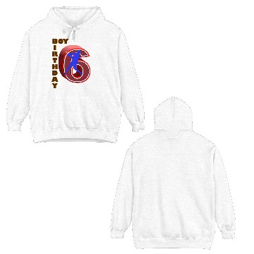 Discover Birthday boy 1 Double Sided Hoodies