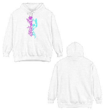 Discover Wolf and Rose Double Sided Hoodies