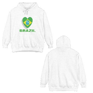 Discover Keep Calm And Support Brazil - Brazil Double Sided Hoodies