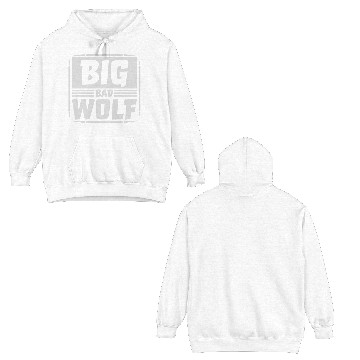 Discover big bad wolf quote Double Sided Hoodies