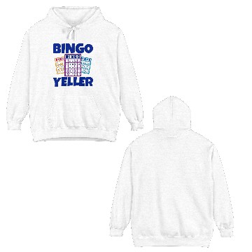 Discover Bingo Yeller 4 Double Sided Hoodies