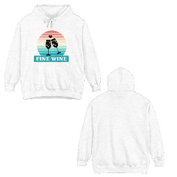 Discover Aging Like A Fine Wine Double Sided Hoodies