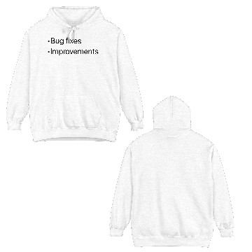 Discover Bug fixes and improvements Double Sided Hoodies