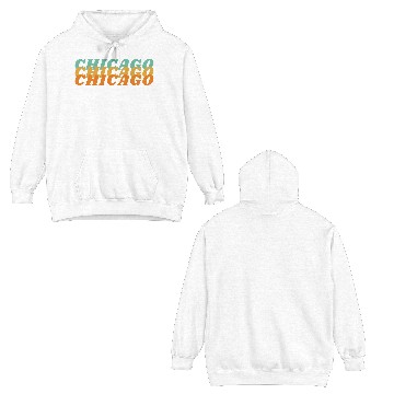 Discover chicago pride Double Sided Hoodies