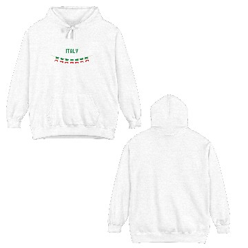 Discover ITALY PRIDE Double Sided Hoodies