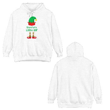Discover Little Elf Double Sided Hoodies