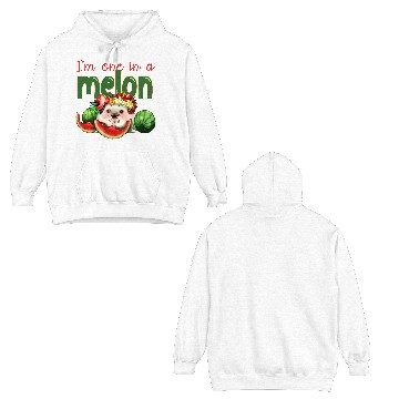 Discover I'm one in a melon Double Sided Hoodies