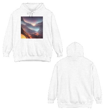 Discover Sunrise at the Tunnel View Point Double Sided Hoodies