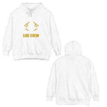 Discover Funny Electrical Lineman Saying Thank A Lineman Double Sided Hoodies