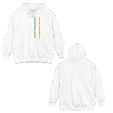 Discover American Flag Patriotic St. Patrick's Day Double Sided Hoodies