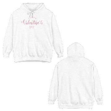 Discover valentine | valentine's day Double Sided Hoodies