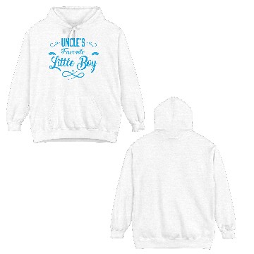 Discover Uncle's Favorite Little boy Double Sided Hoodies