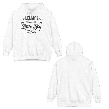 Discover Mommy's Favorite Little boy Double Sided Hoodies