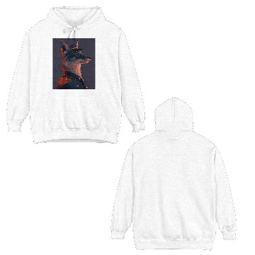 Discover Admiral Wolf Double Sided Hoodies