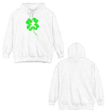 Discover Karate St. Patrick's day shamrock Double Sided Hoodies