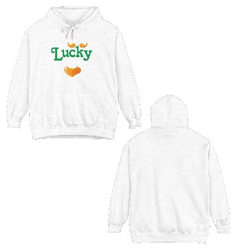 Discover lucky boy Double Sided Hoodies