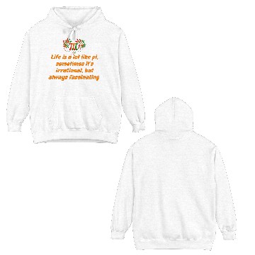 Discover PI DAY QUOTES FOR LIFE , MATH LOVERS, MATH TEACHER Double Sided Hoodies