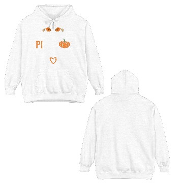 Discover Pumpkin Pi - Pumpkin Double Sided Hoodies