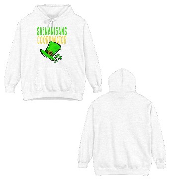 Discover Shenanigans Coordinator St PDay Gnomes Green Proud Double Sided Hoodies