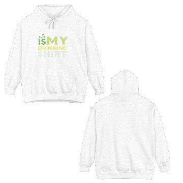 Discover This Is my Drinking Double Sided Hoodies St Patrick Day