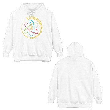 Discover PI DAY Double Sided Hoodies