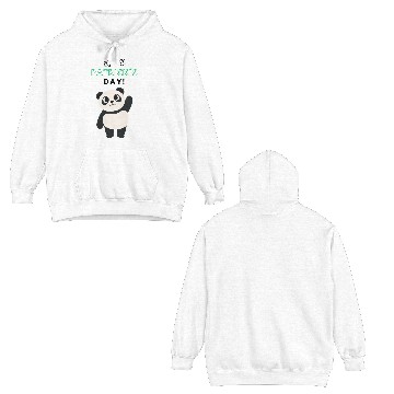 Discover Panda St Patricks Day Double Sided Hoodies