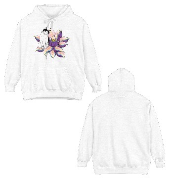 Discover Lotus Cat Double Sided Hoodies