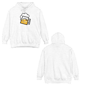 Discover Beer Loading (Drinking In Progress / Negative / /) Double Sided Hoodies