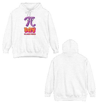 Discover Pi Day Math Holiday Pi Symbol Number Double Sided Hoodies