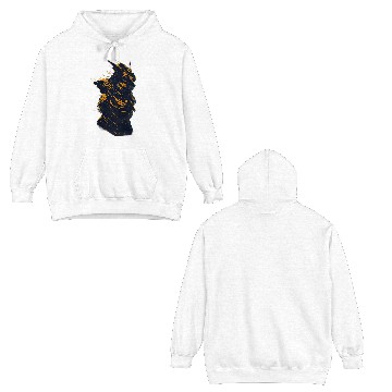 Discover Wolf Human Monster Double Sided Hoodies
