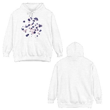 Discover abstract circles pattern Double Sided Hoodies