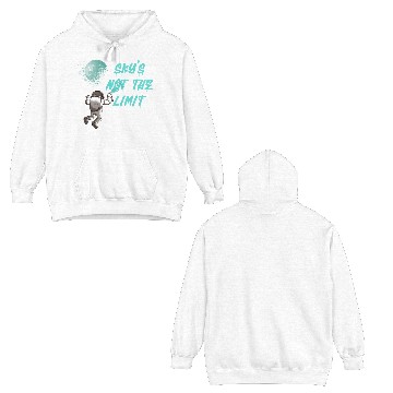 Discover Sky is not the Limit - Space Double Sided Hoodies