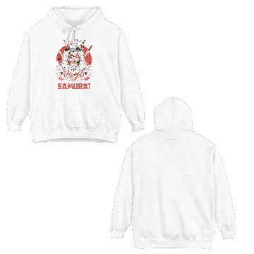 Discover King Samurai Double Sided Hoodies