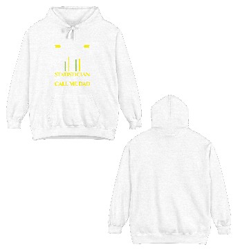 Discover Statistics Numbers Data Science Statistician Dad Double Sided Hoodies