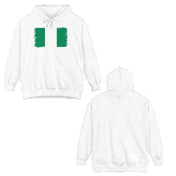 Discover Nigerian Flag Nigeria Double Sided Hoodies
