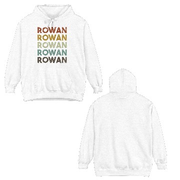 Discover Rowan 80S Style Double Sided Hoodies