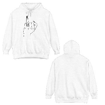 Discover Finger Diamond Ring Wedding Honeymoon Double Sided Hoodies
