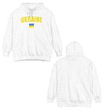 Discover Ukraine Flag Ukraine Double Sided Hoodies