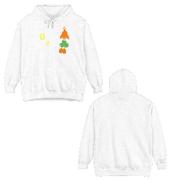 Discover Lucky And Blessed Double Sided Hoodies
