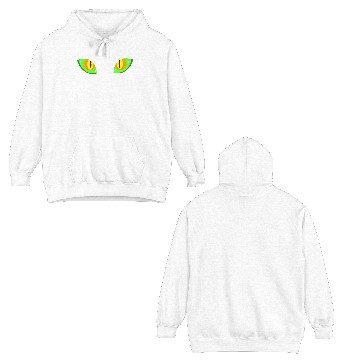 Discover Creepy Cat Face Double Sided Hoodies