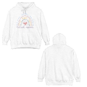 Discover Rainbow Medical Assistant Double Sided Hoodies