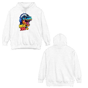 Discover music time Double Sided Hoodies
