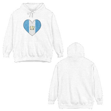 Discover Guatemala Flag Double Sided Hoodies