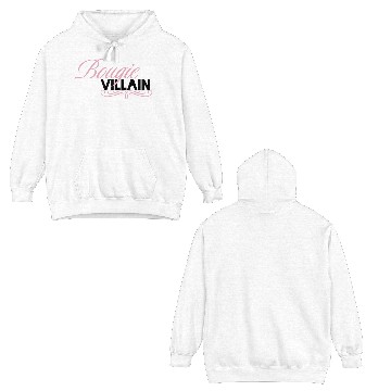 Discover Bougie Villain Double Sided Hoodies